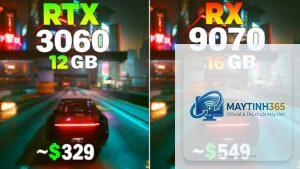 RTX 3060 vs RX 9070