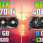 RTX 3070 Ti vs RTX 4060