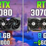 RTX 3070 Ti vs RTX 5080