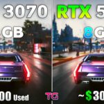 RTX 3070 vs RTX 5060