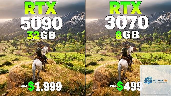 RTX 3070 vs RTX 5090