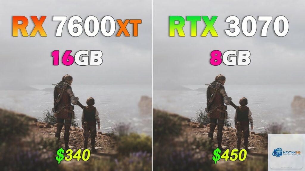 RTX 3070 vs RX 7600 XT