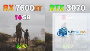 RTX 3070 vs RX 7600 XT