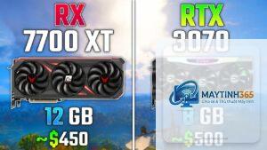 RTX 3070 vs RX 7700 XT