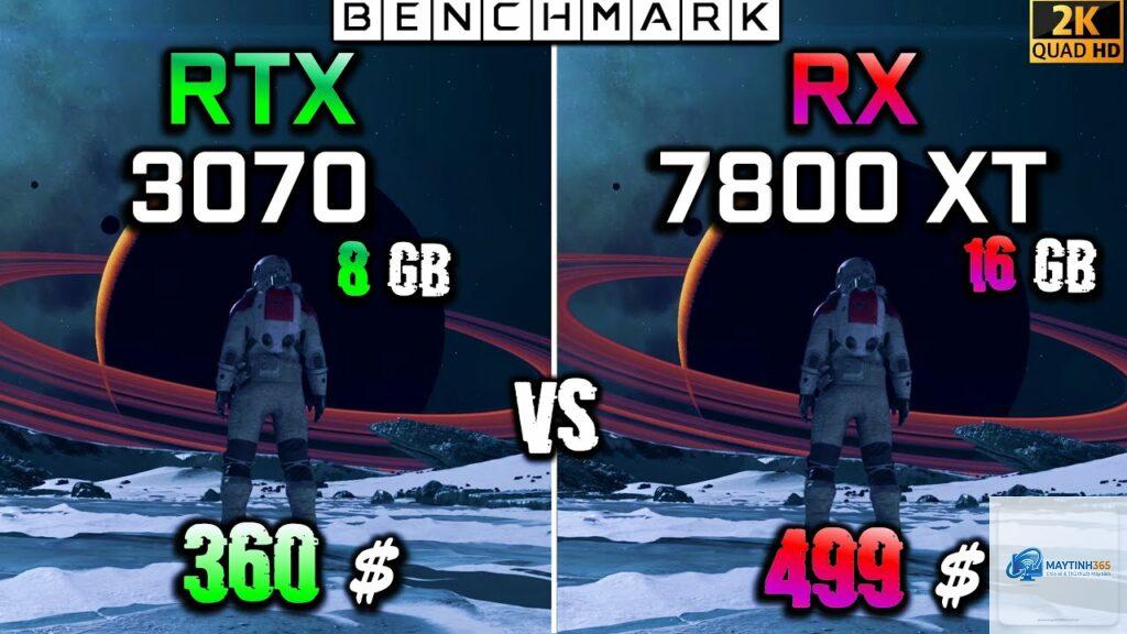RTX 3070 vs RX 7800 XT