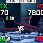 RTX 3070 vs RX 7800 XT