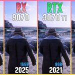 RTX 3070 vs RX 9070 XT: Bản Nâng Cấp Đáng Giá Hay Nước Đi Lùi? RTX 3070 vs RX 9070 XT