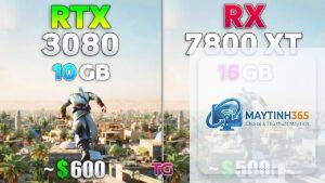 RTX 3080 vs RX 7800 XT