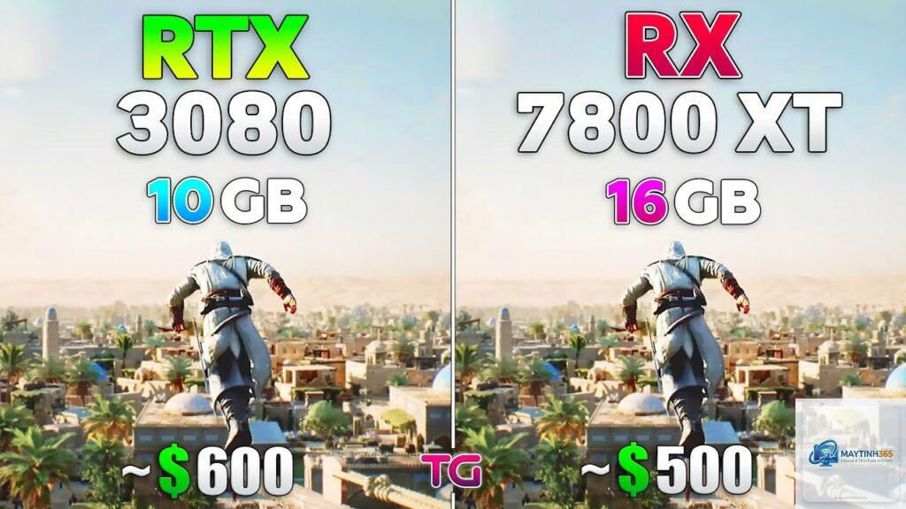 RTX 3080 vs RX 7800 XT
