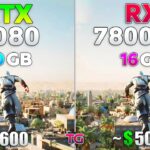 RTX 3080 vs RX 7800 XT: Đâu là lựa chọn tối ưu cho game thủ và người dùng đồ họa năm 2025? RTX 3080 vs RX 7800 XT