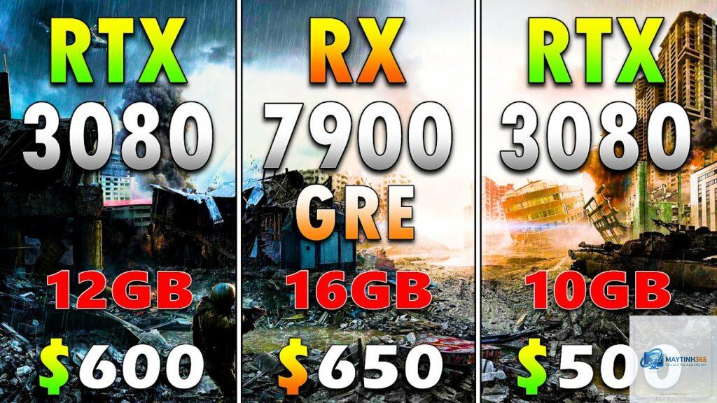 RTX 3080 vs RX 7900 GRE