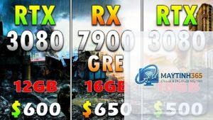 RTX 3080 vs RX 7900 GRE