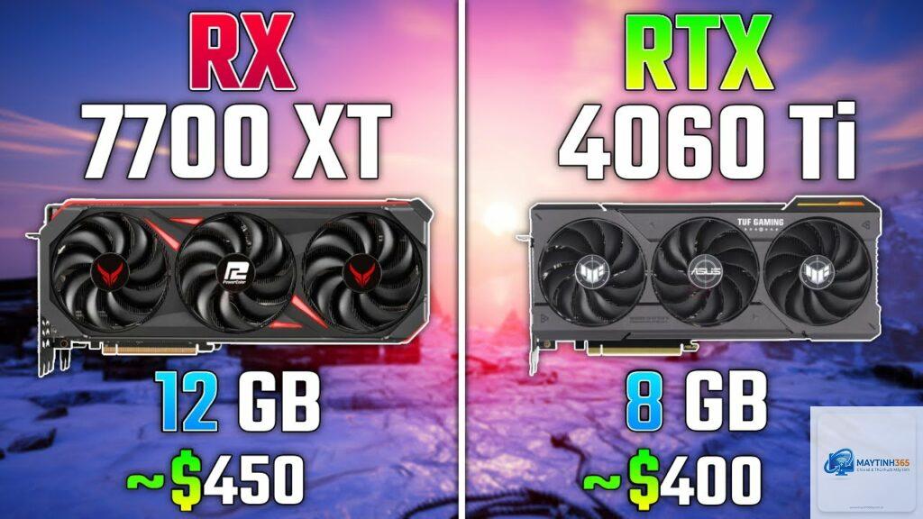 RTX 4060 Ti vs RX 7700 XT