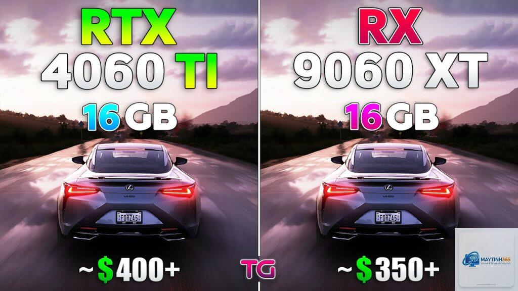 RTX 4060 Ti vs RX 9060 XT