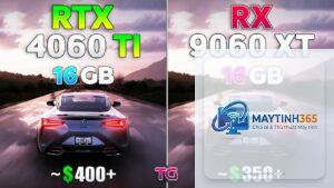 RTX 4060 Ti vs RX 9060 XT