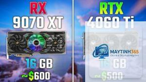 RTX 4060 Ti vs RX 9070 XT
