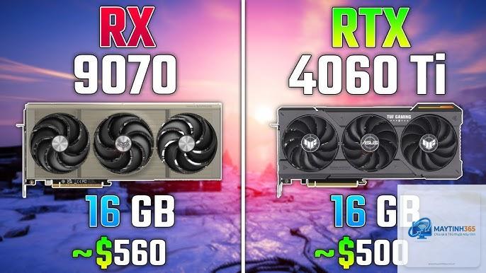 RTX 4060 Ti vs RX 9070 - Image 1