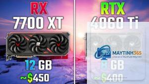 RTX 4060 vs RX 7700 XT