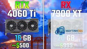 RTX 4060 vs RX 7900 XT