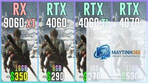 RTX 4060 vs RX 9060 XT