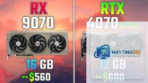 RTX 4070 Super vs RX 9070