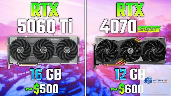 RTX 4070 Ti Super vs RTX 5060