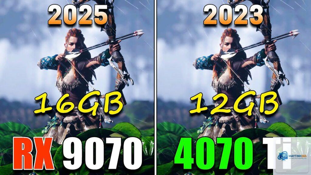 RTX 4070 Ti vs RX 9070