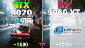 RTX 4070 vs RX 9060 XT