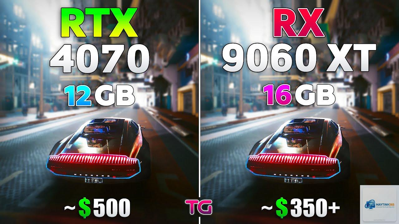 RTX 4070 vs RX 9060 XT - Image 1