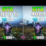 RTX 4080 vs RTX 5070 Ti