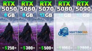 RTX 5050 vs RTX 5080