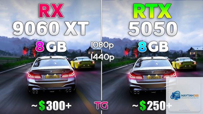 RTX 5050 vs RX 9060 XT - Hình 2