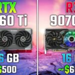RTX 5060 Ti vs RX 9070 XT