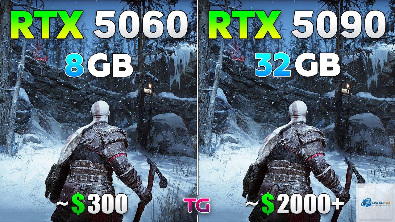RTX 5060 vs RTX 5090 - Hình 1