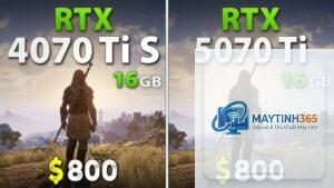 RTX 5070 vs RTX 4070 Ti Super