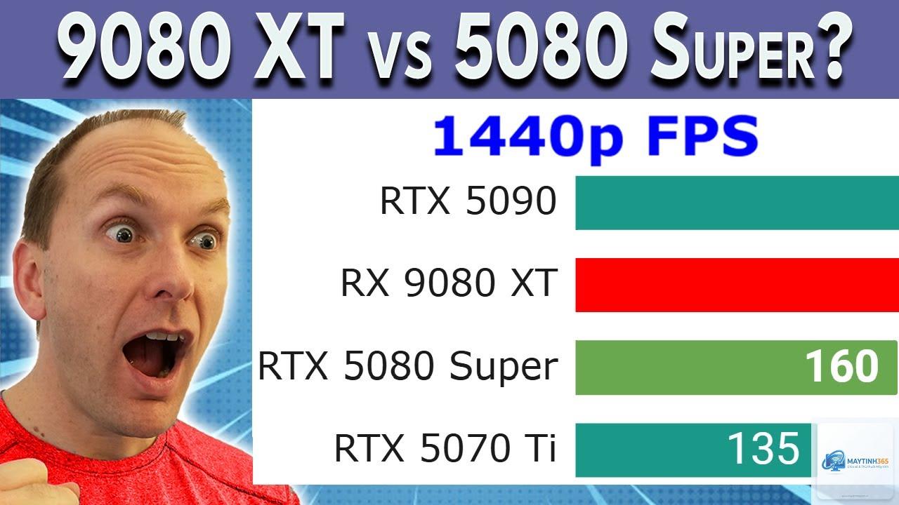 RTX 5080 vs RX 9080 XT - Hình 1