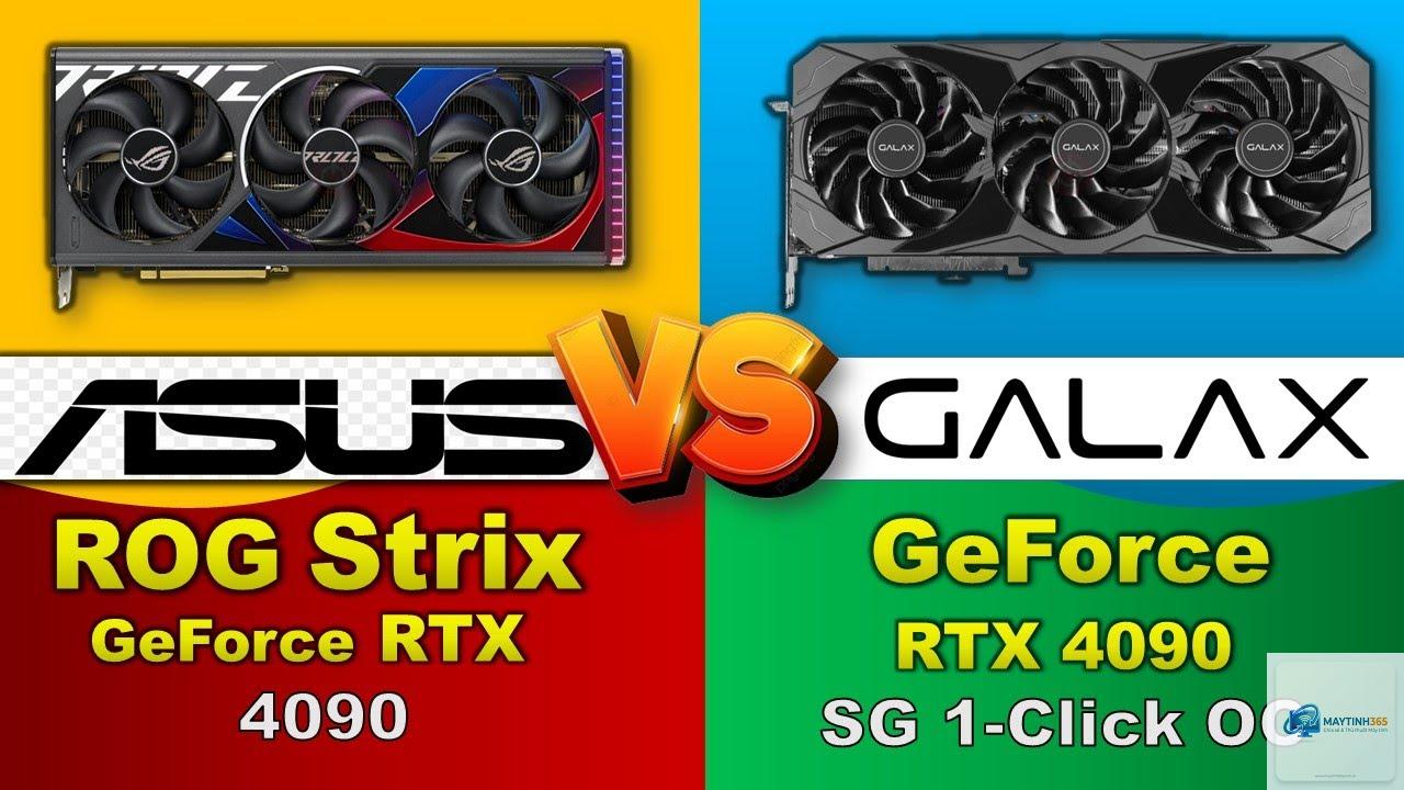 RTX GALAX vs ASUS - Hình 1