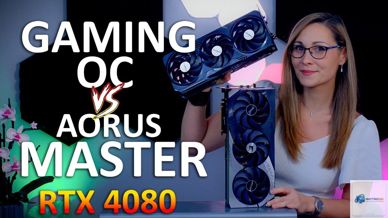 RTX Gigabyte Gaming OC vs AORUS Master - Hình 1