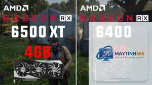 RX 6400 vs RX 6500 XT