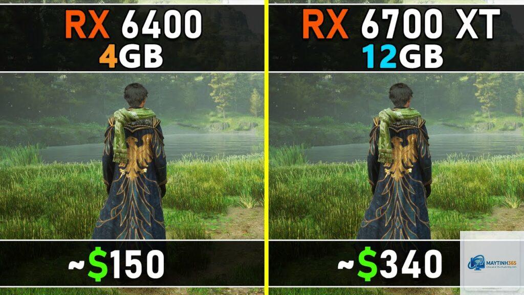 RX 6400 vs RX 6700 XT
