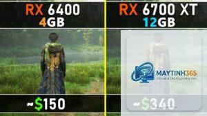 RX 6400 vs RX 6700 XT
