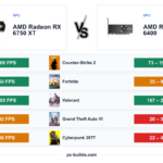 RX 6400 vs RX 6750 XT