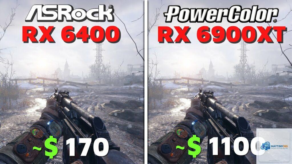 RX 6400 vs RX 6900 XT