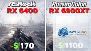 RX 6400 vs RX 6900 XT