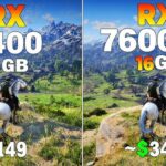 RX 6400 vs RX 7600 XT