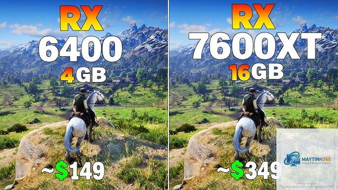 RX 6400 vs RX 7600 XT
