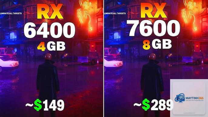 RX 6400 vs RX 7600