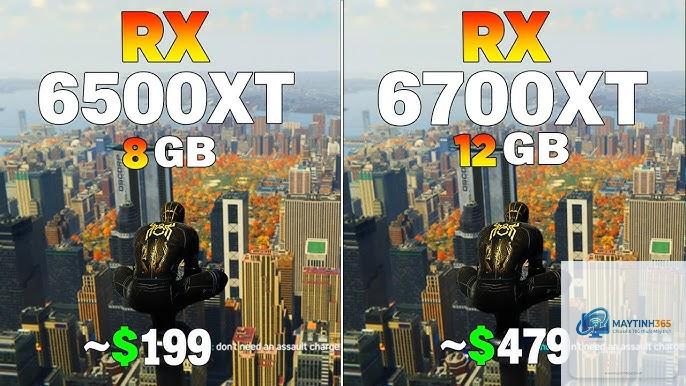 RX 6500 XT vs RX 6700 XT