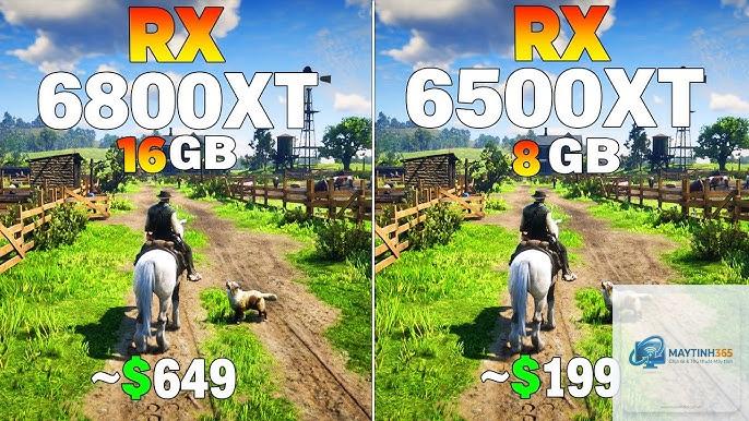RX 6500 XT vs RX 6800 XT