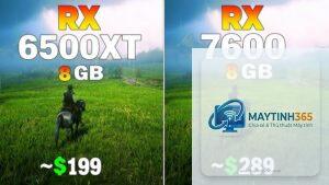 RX 6500 XT vs RX 7600